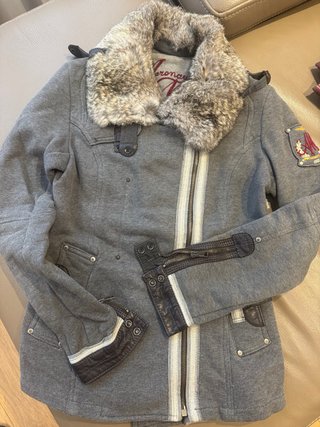 Chaqueta Aeronautica Militare Gris