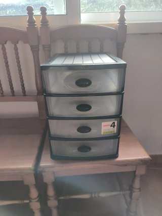 Cajonera de plástico