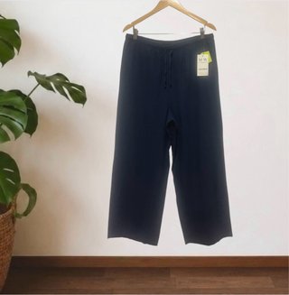 Talla XL. Pantalón ancho azul marino LOSAN