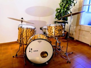 Batería Sonor Teardrop Años 60