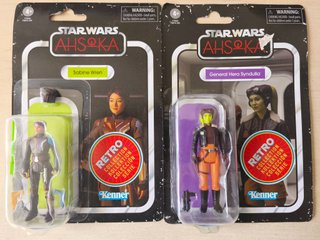 Lote 2 Figuras Star Wars Retro Collection