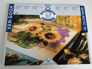Bloc de papel para óleo Van Gogh