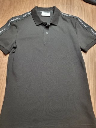 Polo Calvin Klein Negro Talla S