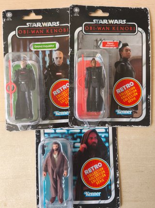 Lote 3 Figuras Star Wars Retro Collection