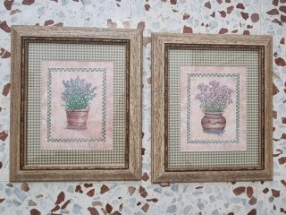 Set de 2 Cuadros Decorativos