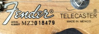 Fender Telecaster Made in Mexico 2002 SE