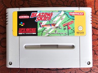 Cartucho Blazing Skies SNES - Namco Original