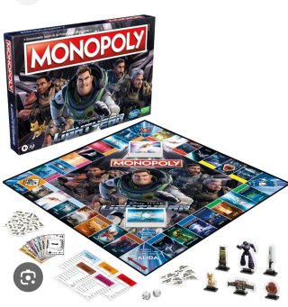 Juego de Mesa Monopoly Lightyear