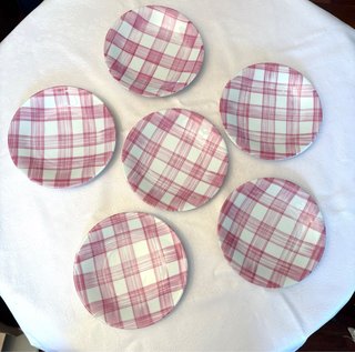 6 Piatti da Caffè in Ceramica O Castro Sargadelos Vintage