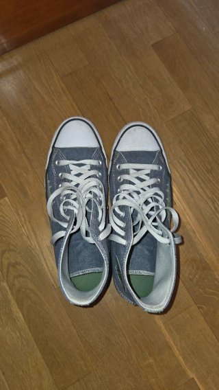 Zapatillas Converse All Star Azul y Verde