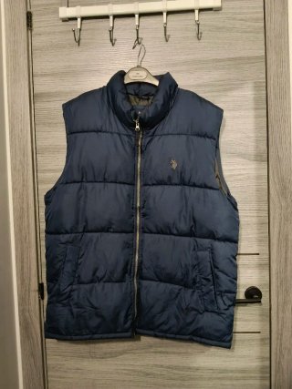 Chaleco de Invierno U.S. Polo Assn. Azul