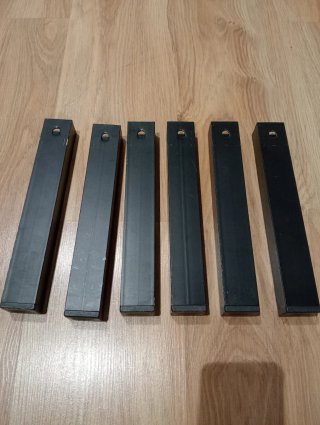 Set de 6 patas para somier