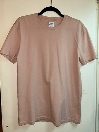 Camiseta Rosa Zara