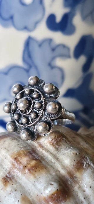 Anillo charro auténtico antiguo
