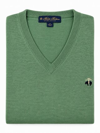 Jersey Brooks Brothers Verde Talla S