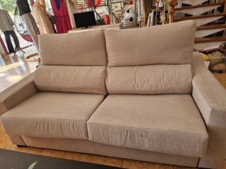 Sofá Cama Estilo Italiano Beige