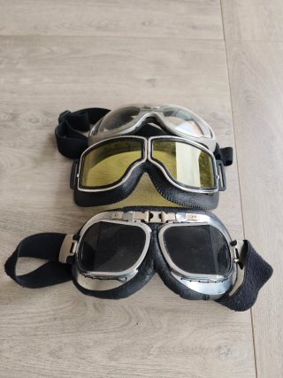 Lote de 3 Gafas Estilo Custom para Moto