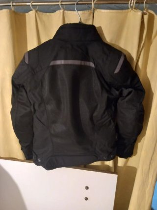 Chaqueta de Moto Negra
