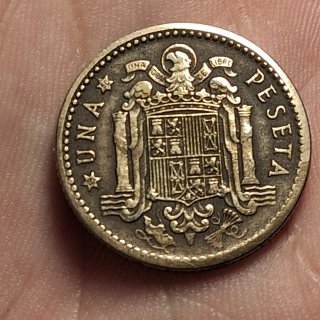 Moneda 1 Peseta 1947 (50)