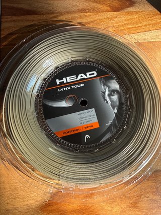 Bobina Cordaje Tenis HEAD Lynx Tour 1.30mm