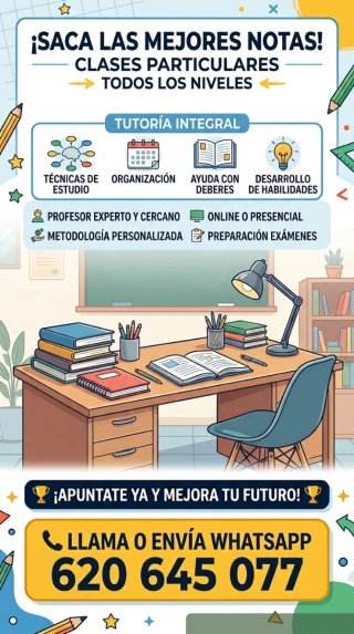 Clases Particulares y Apoyo Escolar