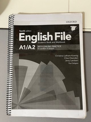 libro ingles A1/A2