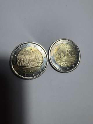 2 Monedas de 2 Euros
