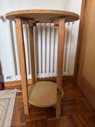 Mesa camilla de madera