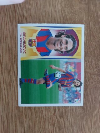 Cromo Ibrahimovic UF2 Liga este 2009-10