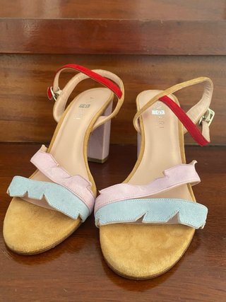 Sandalias de tacón Angari multicolor