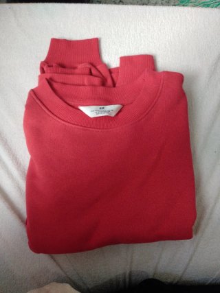 Sudadera Roja H&M Talla S
