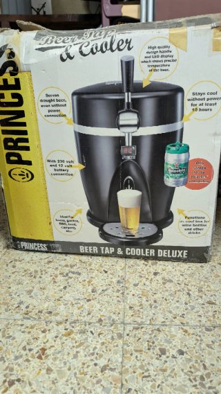 Tirador de Cerveza Princess Beer Tap & Cooler