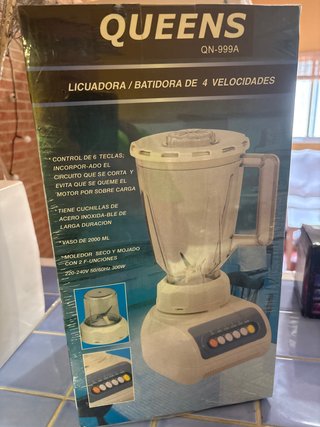 Licuadora Batidora Queens QN-999A