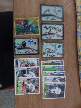 Lote de 13 Cromos Real Madrid 2005
