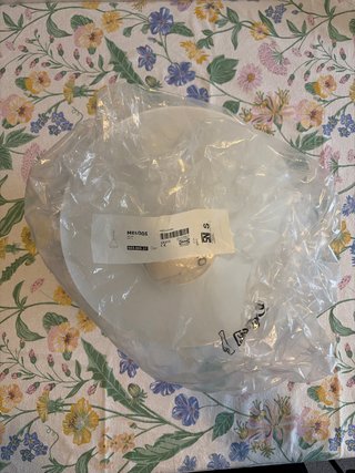 Lámpara de techo Melodi blanca 28 cm - NUEVA