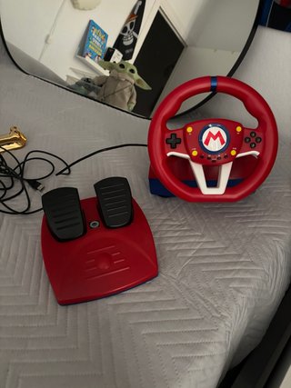 Volante y Pedales Mario Kart
