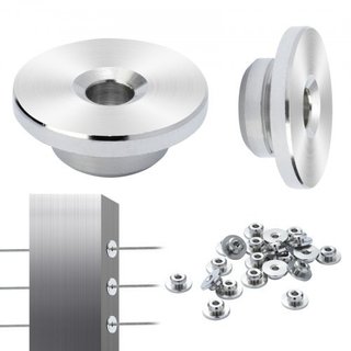 Protectores y fundas inox para barandilla de cable