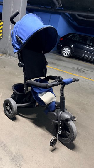 Triciclo Infantil de Paseo Azul