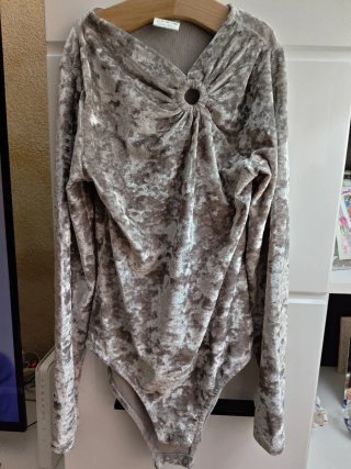 Body de Terciopelo Muy Bonito Niña Talla 11/12