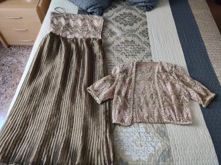 Vestido de ceremonia con chaqueta