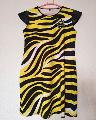 Vestido estampado animal print