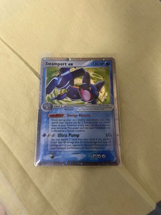 Carta Pokémon Swampert ex 98/100