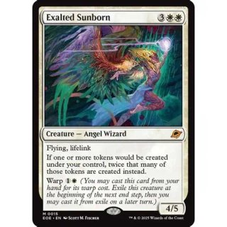 Carta Magic Exalted Sunborn (EOE)