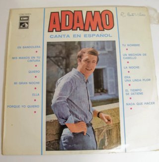 Vinilo: Adamo - Canta en Español
