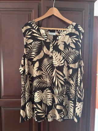 Blusa Janina Estampada Talla XXXl
