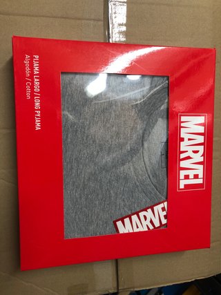 Pijama Largo Marvel Algodón Talla M-L y XL