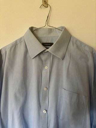 Camisa Azul Cielo Cortefiel