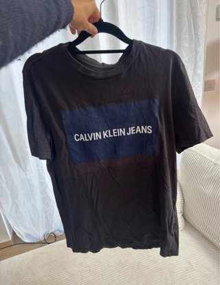 T-shirt Calvin Klein nera