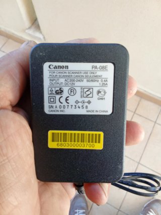 Alimentatore Canon PA-08E funzionante