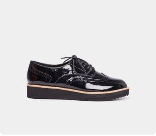Zapatos Negros de Charol